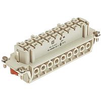 HARTING 09340162701 Inserts HAN HV E 16P FEMALE SCREW TERMINATION