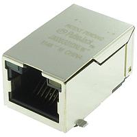 Pulse Electronics J3026G01DNLT Magnetic Jack 1x1 tab up 5-core SMT