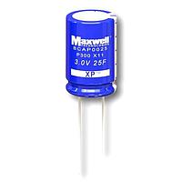 Maxwell Technologies BCAP0025 P300 X11 Cylindrical 3V 25F wire lead