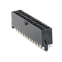 Molex 46207-0124 Shrouded MINIFIT RTC HDR 24P DR V TIN .093