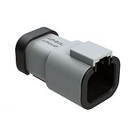 Amphenol SINE Systems ATP04-4P-MM01 Connectors 4 POS RECEPT MALE