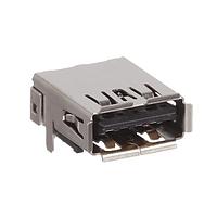 Amphenol Commercial Products GSB31113495H4HR Micro USB Type AB Connectors USB3.0, A, RECEPTACLE, RIGHT ANGLE DIP.