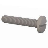 Essentra Components 010832B087 Machine Screw Binder Slotted Screw, #8-32 Thread, 7/8 in Lg