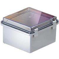 Bud Industries NBB-10261 Industrial Enclosures NEMA Box ABS Poly Blend (10.7 X 6.8 X 4.3 In)