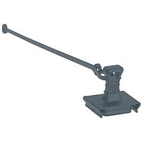 HARTING 09350025402XL Heavy Duty Power Connectors Han PushPull Bulkhead Side Housing Dust Cover, IP67 (with fixing cord) - 100 pieces