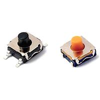 C&K KSC471G70HLFSPF Tactile Switches Tact 6.2 x 6.2, 5.1 mm H, 4.0N, G leads, Low Delta, Potting Friendly, IP67