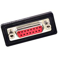 Molex / FCT 173110-0023 Receptacle FCT DSUB WTRPRF SDR REPT 15P SLD FMNT