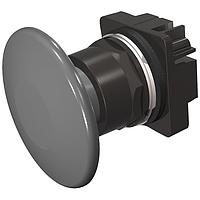SIEMENS 52BM9V6 Large Mushroom PUSHBUTTON,GRY,BLKMX,MOM,21/2PLSTC,2POS