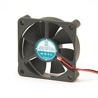 Orion Fans OD6015-05MB Brushless DC Axial Fan, 60x60x15mm, 5VDC, 17.1CFM, 1.2W, 30.6dBA, 0.15"H2O, 2x Wire