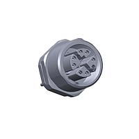 Amphenol LTW MSXS-08PFFP-SH7003 Sensor Cables / Actuator Cables M Series Sensor Connector, M12, X Code, Metal, 0.5A, 08 pins, Female Connector, Female Contact, Hexagonal, M16*1.5, Screw Thread, PCB 180 , Receptacle, Rear Fastened, IP67