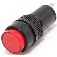 Mallory Sonalert FL1P-12NJ-1-R110V Indicators LED RED 12MM NUT 110VAC/DC