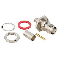 Amphenol RF 122415 Connectors TNC STRAIGHT JACK BULKHEAD CABLE C