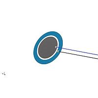 PUI Audio AB2746B-LW100-R Piezoelectric PIEZO CERAMIC BENDER 27MM DIA 4600HZ