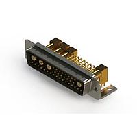 EDAC 629-36W4640-7TC Mixed Contact D-Sub Connectors Right-angle Power Combo D-Sub Connector