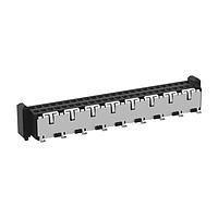 ERNI - TE Connectivity 254876-E Connectors 50-PIN, VERTICAL, SMT